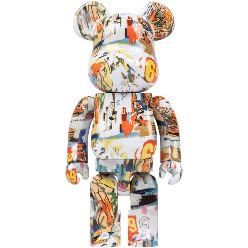 Medicom Toy Bearbrick 1000% X Jean-Michel Basquiat #6 – Neuf