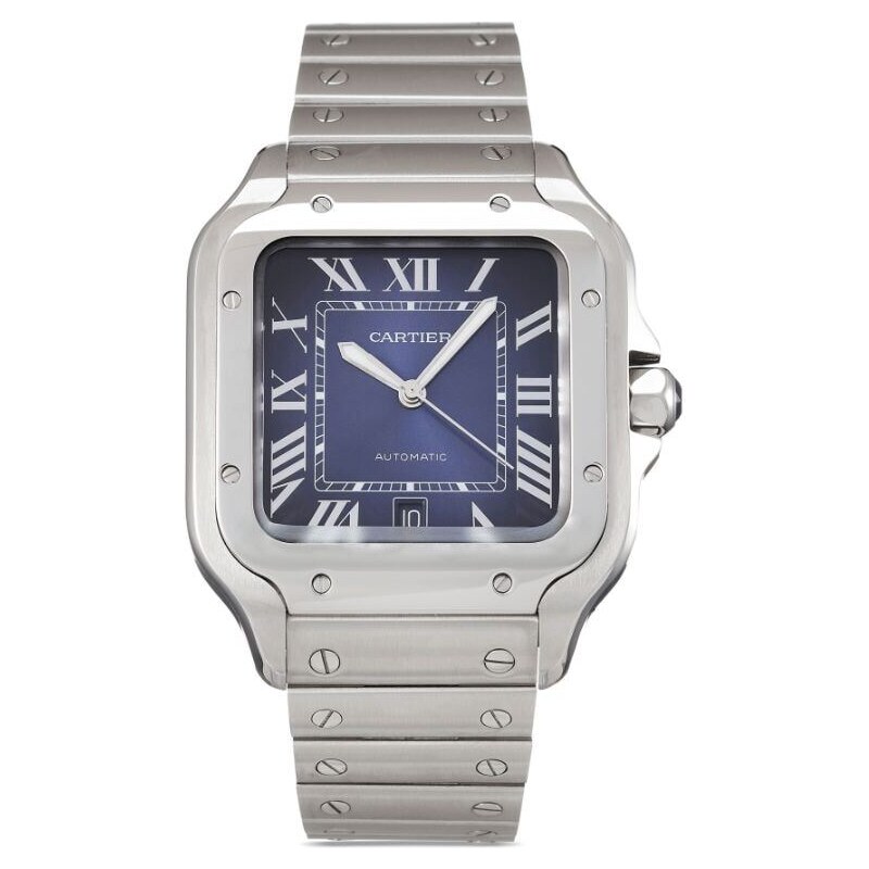 Cartier Orologio Santos De Cartier 40mm Mai Indossato 2023 Blu Cartier Orologio Santos De Cartier 40mm Mai Indossato 2023 Blu