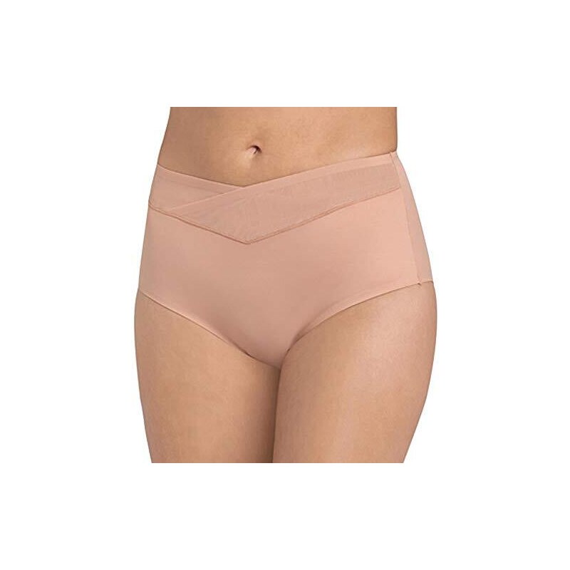 Sesto Senso Slip Modellante Donna Senza Cuciture Figura Formante Mutande (S/M, Bianco - Foto 2