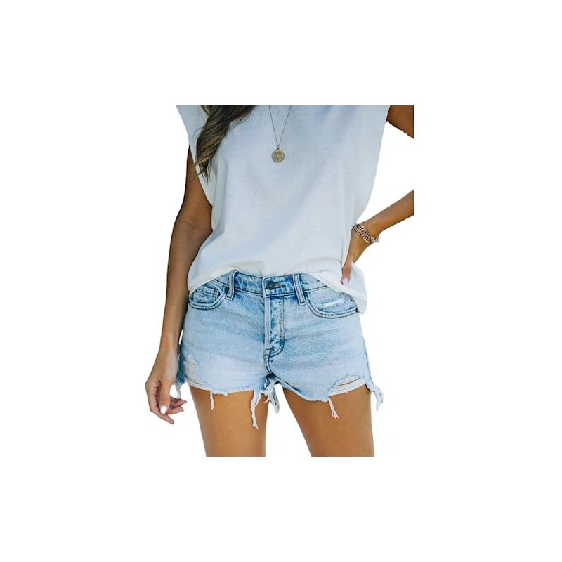 Generico Pantaloni Neri Pantaloncini Da Donna Con Spalline Con Laccetti - Foto 7