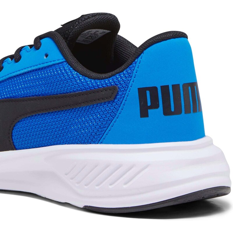 Scarpe da running blu da uomo con striscia nera laterale Puma Night Runner v2