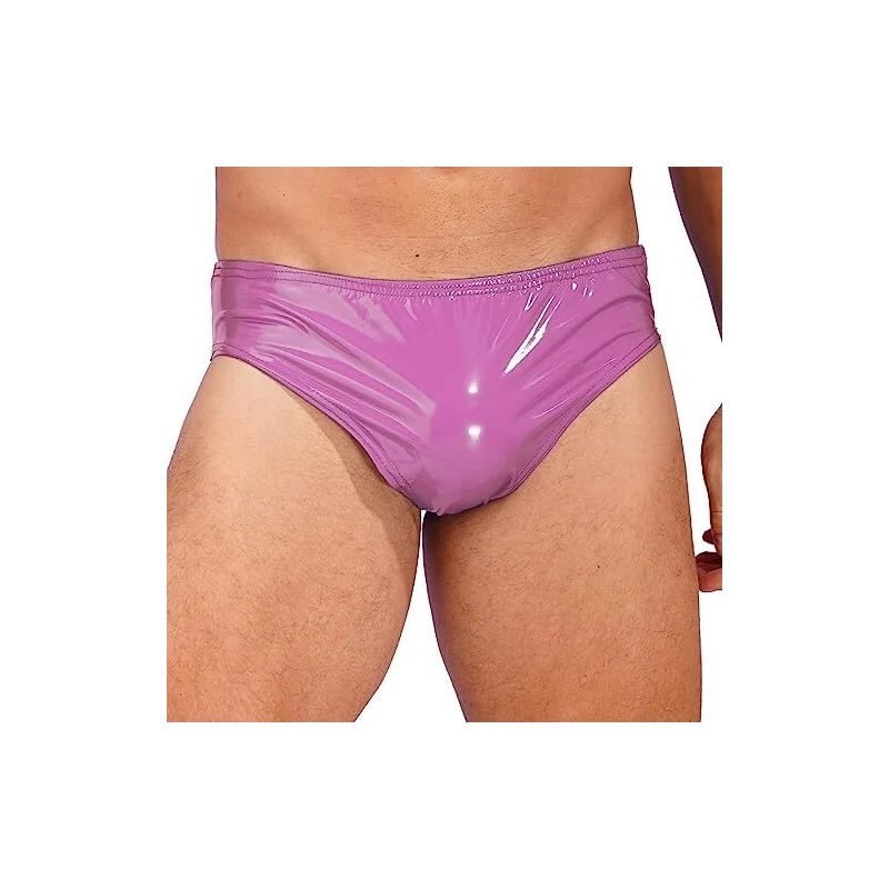 YiZYiF Perizoma Da Uomo Lingerie In Pelle Sospensorio G String Con O Ring Mutande A Vita Bassa