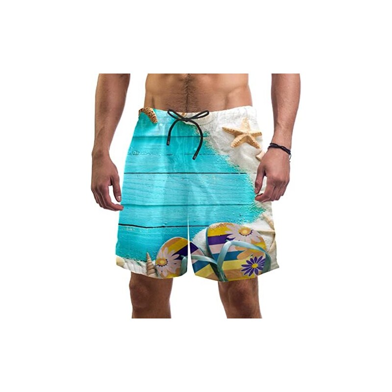 Costume Da Bagno Uomo Con Asciugatura Rapida - Pantaloncini Sportivi