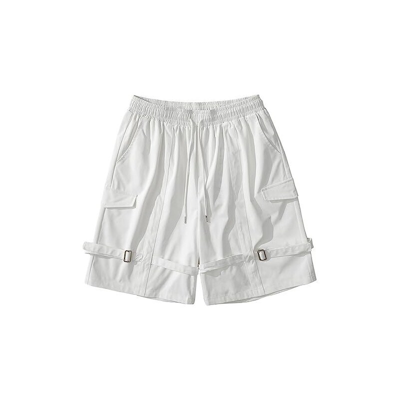 Pantaloncini Da Allenamento Uomo DIOTSR - Con Stampa Fiamma, Coulisse In Vita, Tasc - Foto 9