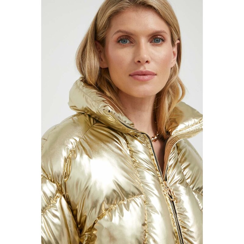 Pinko giacca donna colore oro