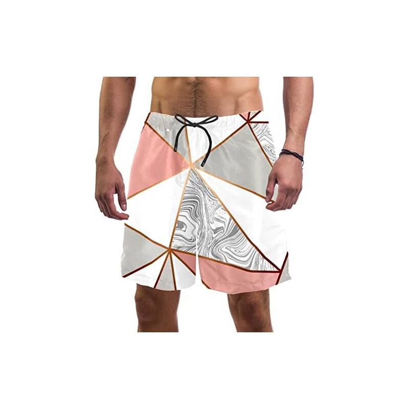 Pantaloncini Uomo Asciugatura Veloce - Costume Da Bagno Surf Con Mesh - Foto 2