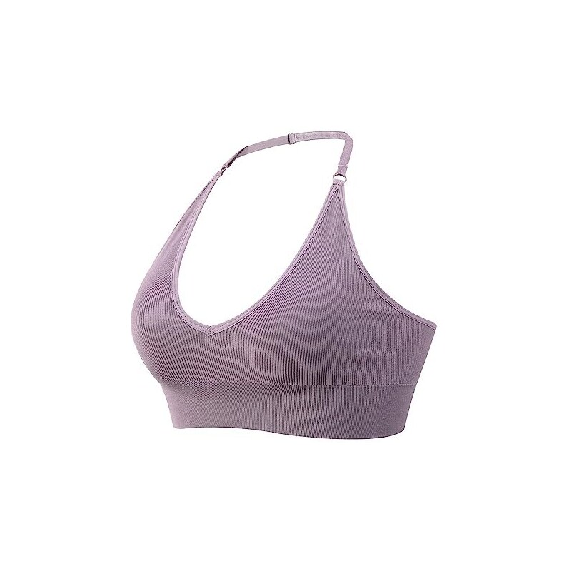 Reggiseno sportivo da donna traspirante monospalla per donna nuovo stile alto pe
