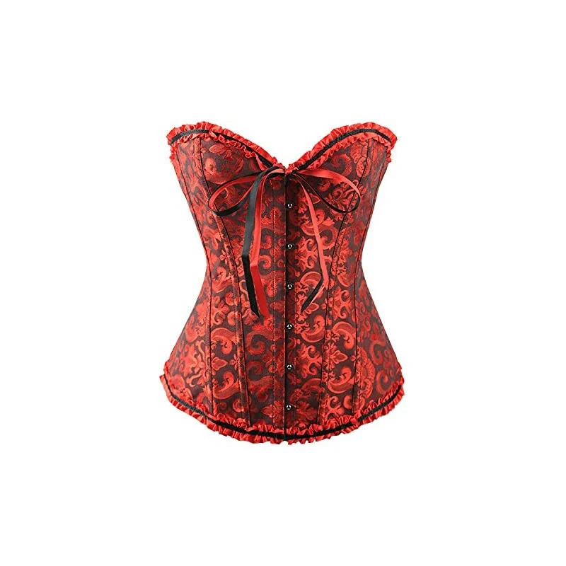 Corsetto Busto Lingerie Donna 10267 - Top Moderno Con Vestibilità Comoda - Taglie XS-L - Nylon Ed Elastan