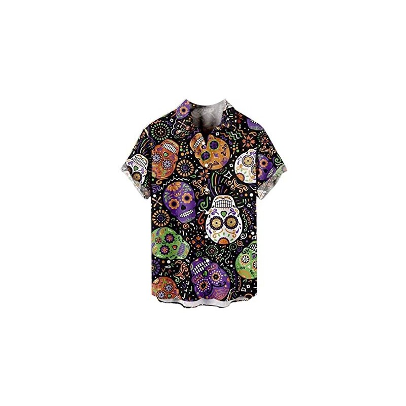 PJ PAUL JONES Camicia Estiva Uomo, Maniche Corte, Tessuto Leggero Elasticizzato Con Bottoni