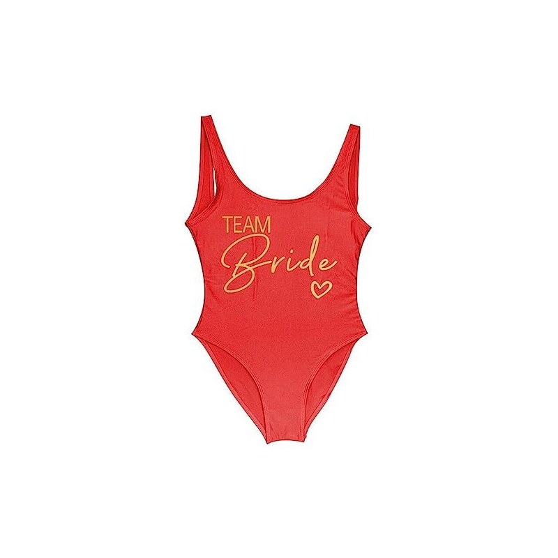 COTCLO Costumi Da Bagno Per Le Donne Addio Al Nubilato Costume Da Bagno Intero Sposa Sposa Squadra Signora Festa Di Nozze Fodera Gamba Alta Donna Costume Da Bagno Costumi Da Bagno Bikini 118218652