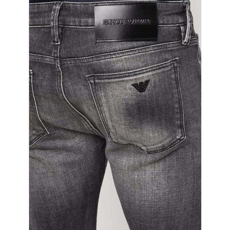 Emporio Armani Jeans skinny con effetto vissuto