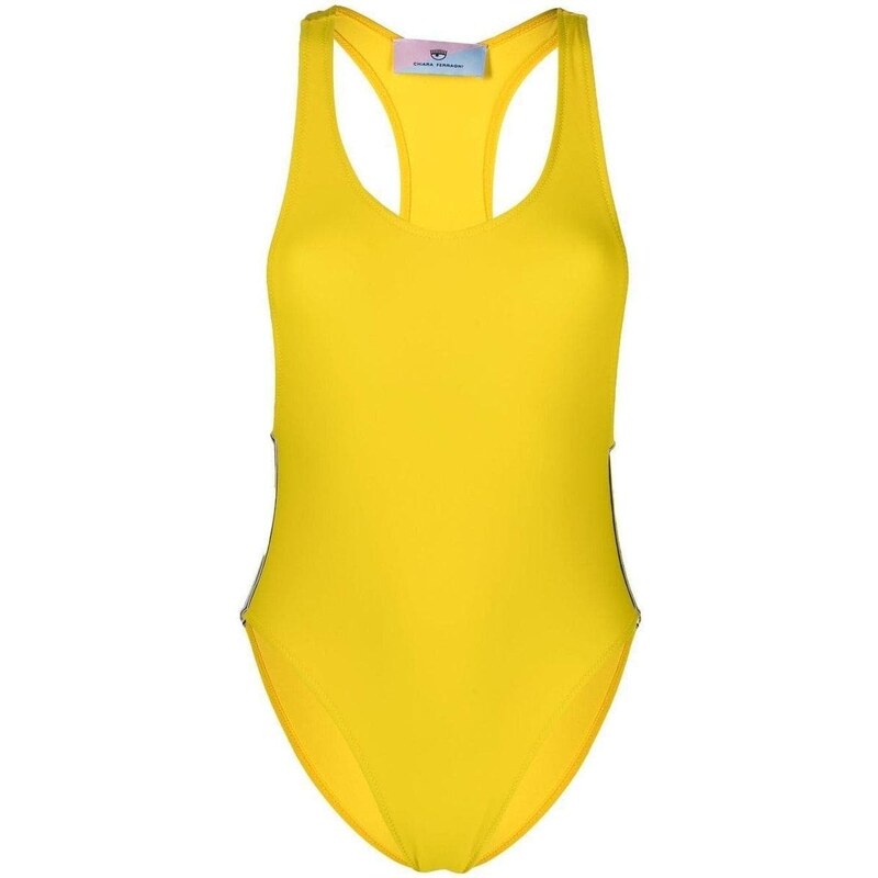 Chiara Ferragni Costume intero olimpionico logomania