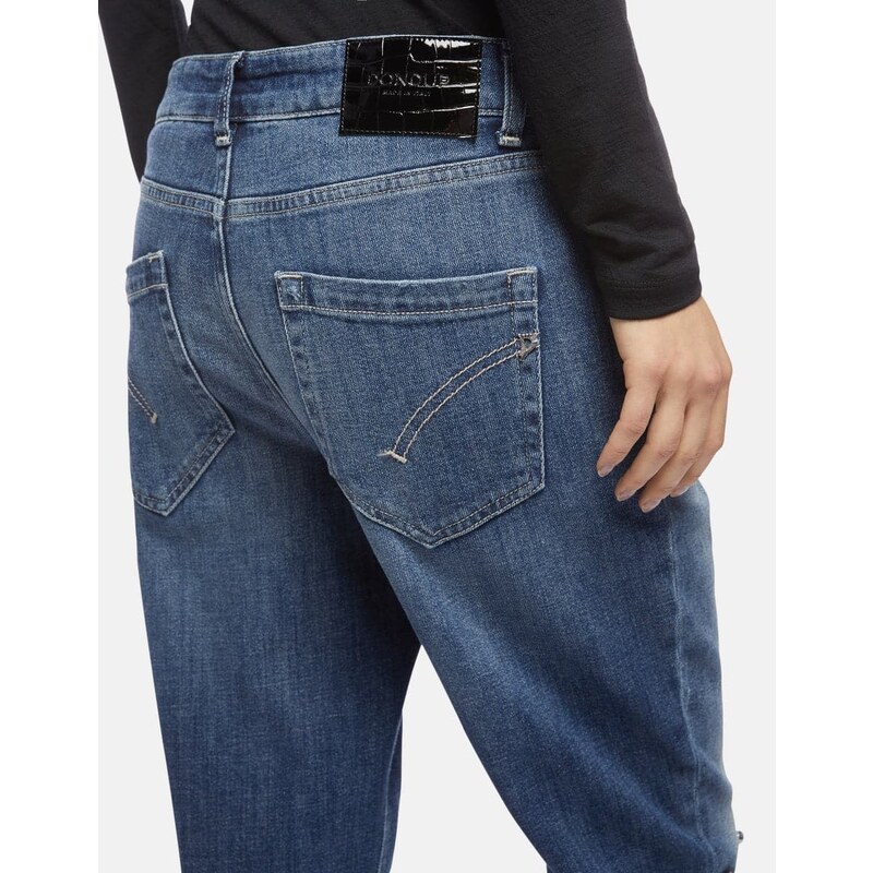 Dondup Jeans Koons con piercing
