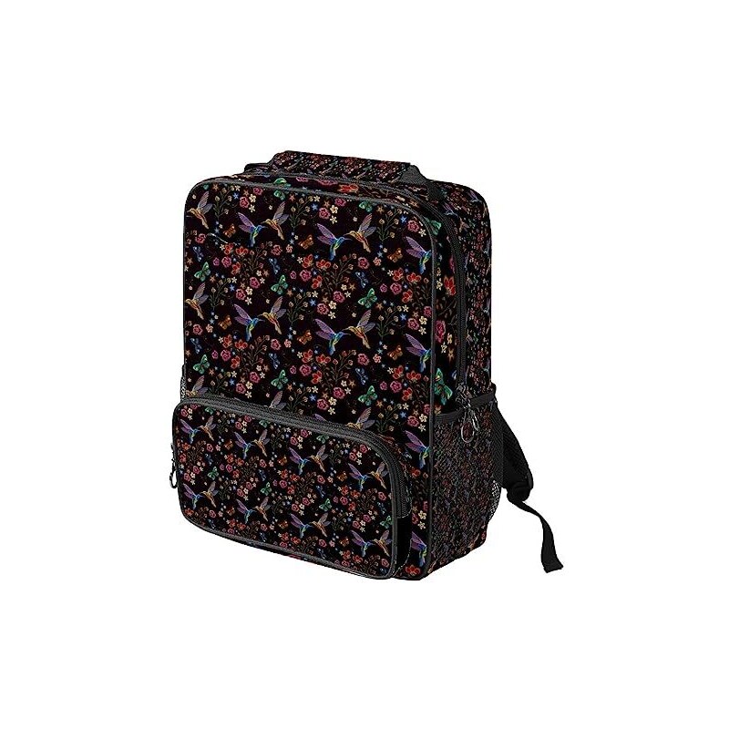 Custodia Per Bibbia Con Stampa Colibrì E Fiori - Impermeabile, Multi Tasche, Con Manico - Foto 12