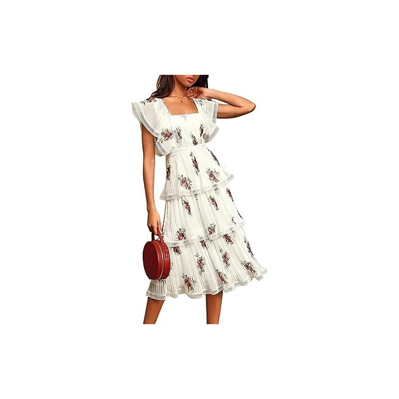 Cocila Boho Chic Dresses Abbigliamento Da Donna In Raso Con Spalle Scoperte Abito Da Ballo Con Spacco Senza Schienale Elegante Abito Da Cena Sottile Abiti Eleganti Corti Estivi 118941445