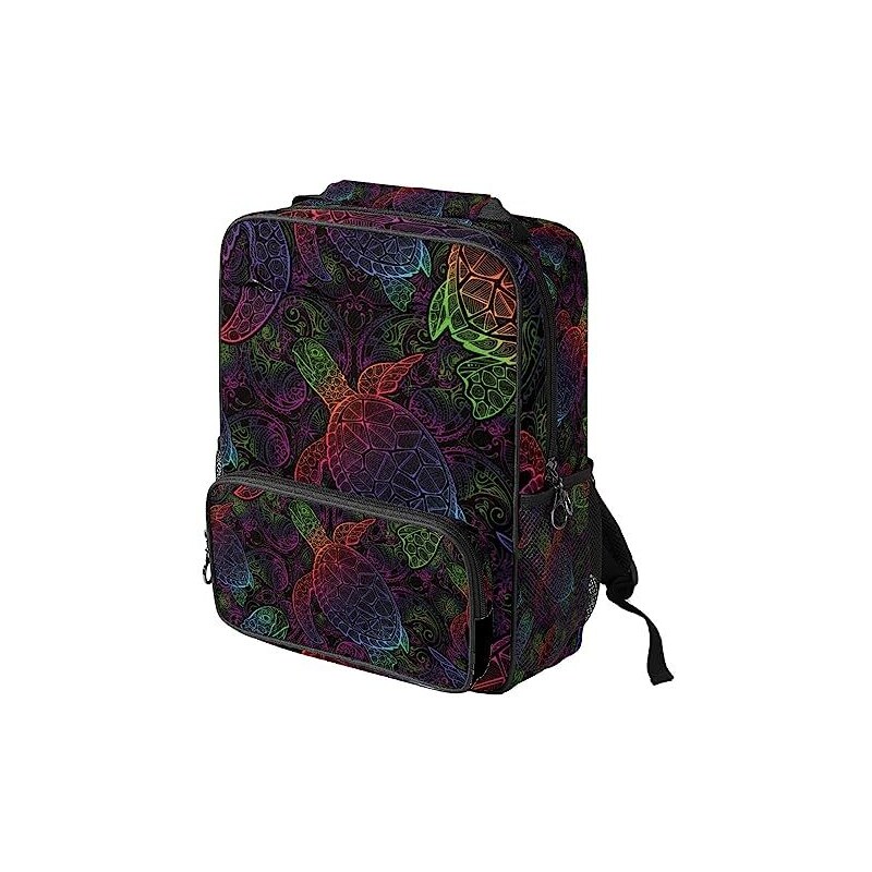 Zaino In Tela Militare Per Ragazzi E Ragazze | Zaino Scuola Impermeabile Con Portaptop 15.6", Multitasche