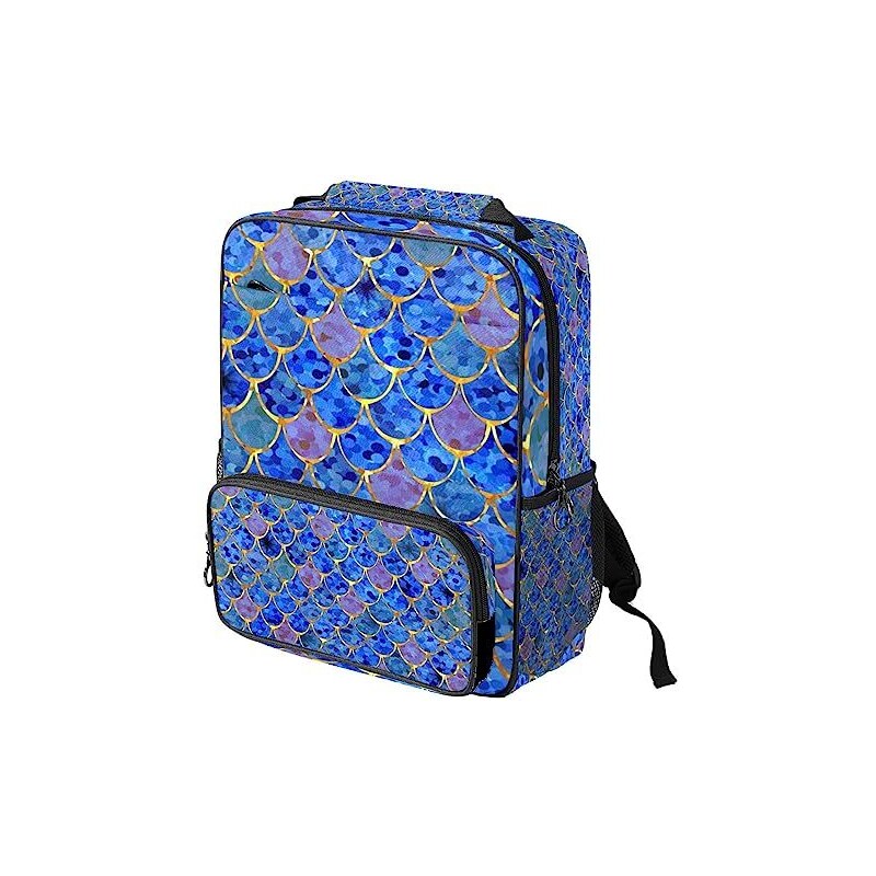 Borsa Reversibile Con Coulisse E Paillettes, A Forma Di Coda Di Sirena Zaino Colorato Borsa Da Palestra Per Bambini Borsa Da Scuola Per Esterni Per Ragazze - Foto 9