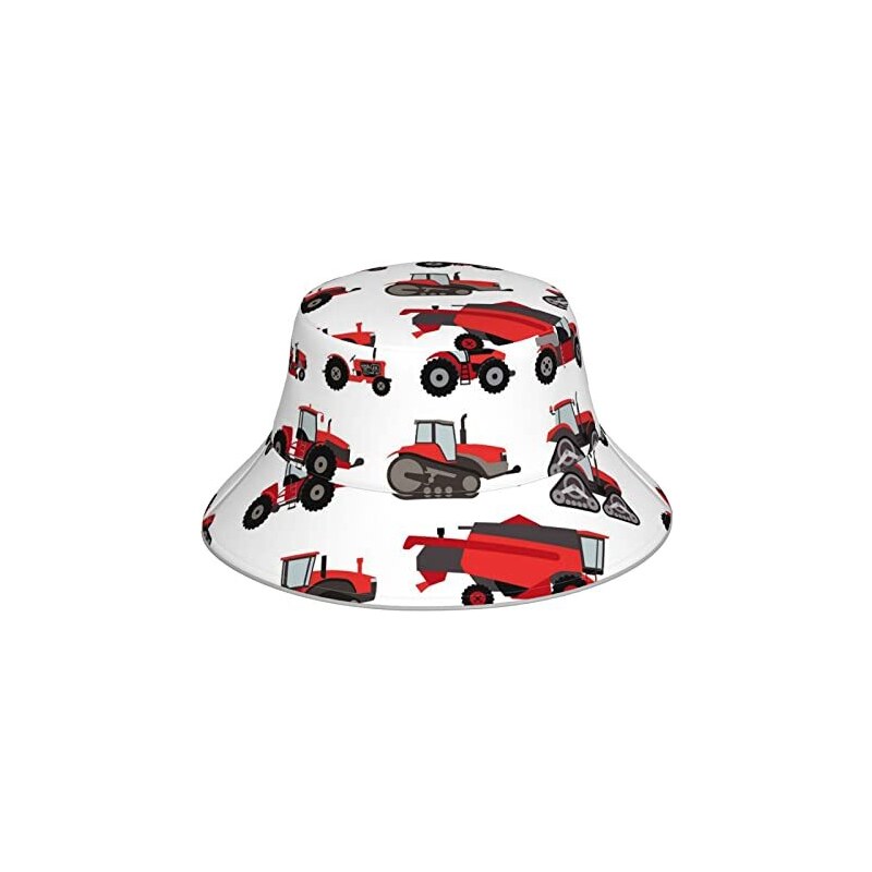 874 Cappello Pescator Cane Dipinto di Nero Bucket Hat Unisex Cappello Estivo da Pescatore Moda