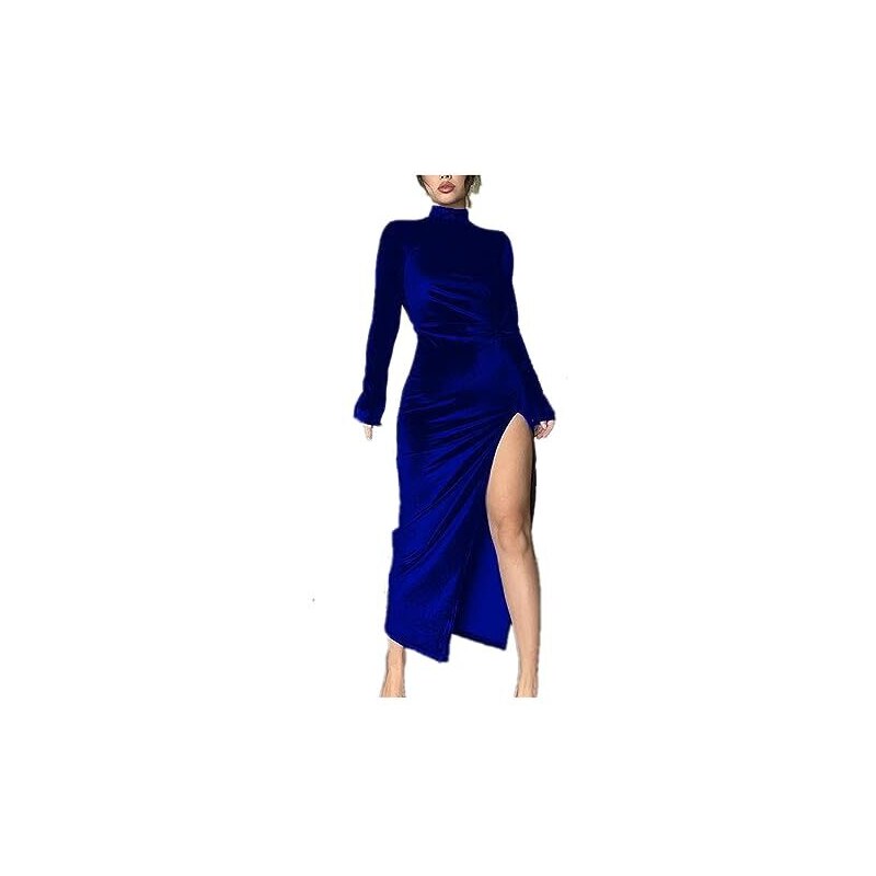 Abito In Maglia AUSELILY Maniche Lunghe - Elegante E Comodo Per Autunno E Inverno