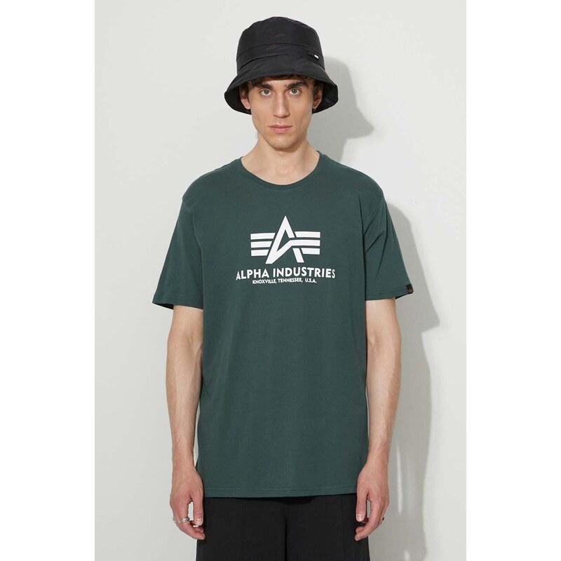 Alpha Industries t-shirt in cotone Basic T-Shirt 100501.610