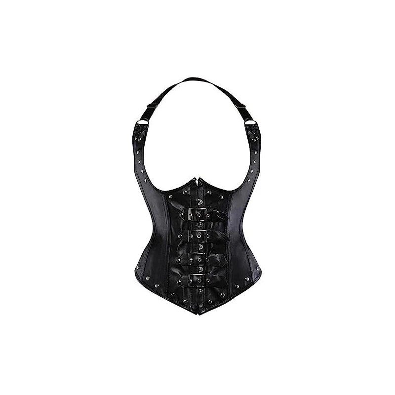 Guanti senza dita in pizzo steampunk, guanti gotici da donna con