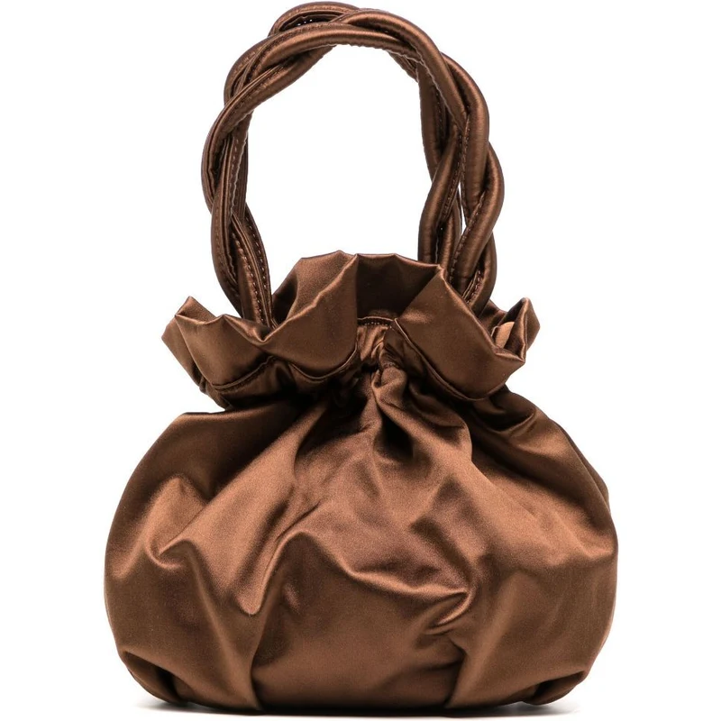 Borsa Termica Per Pranzo DKNY, Logo, Marrone Frassino, Isolata E Idrorepellente, Nuova Con Etichette