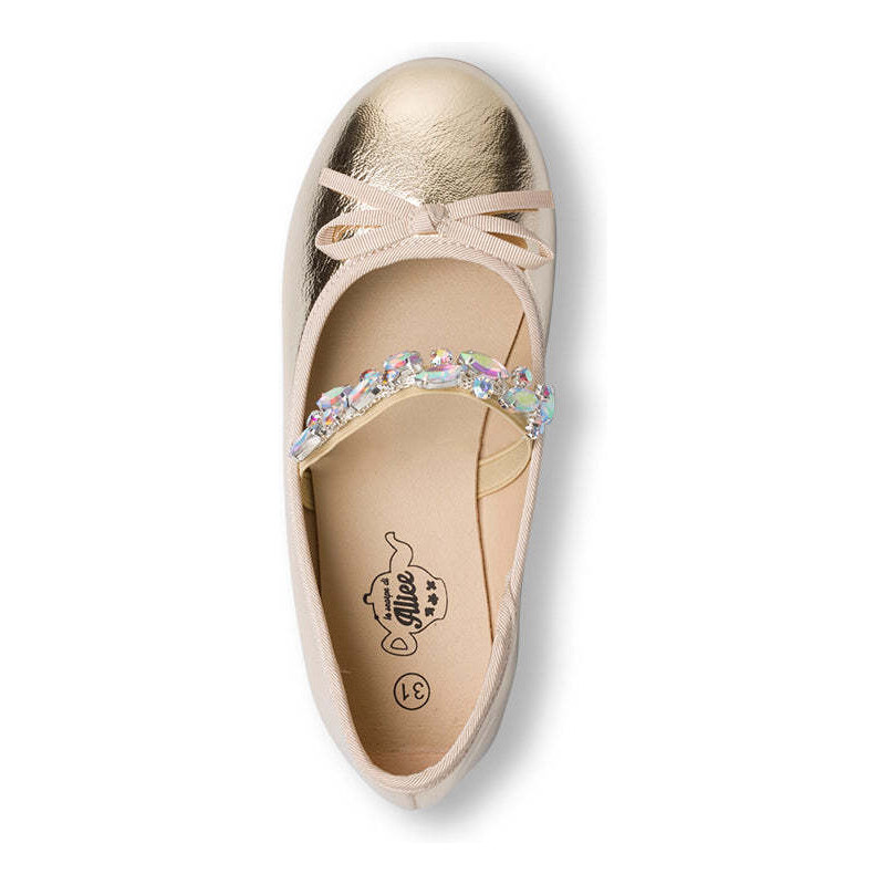 Scarpe ballerina bambina con glitter