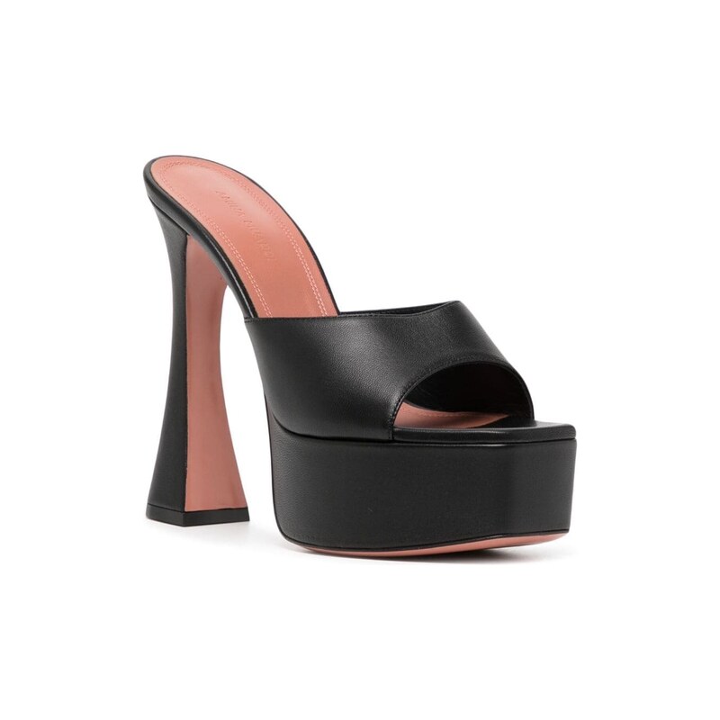 Scarpe retrò donna moda punta aperta scarpe con pl... - Vicedeal