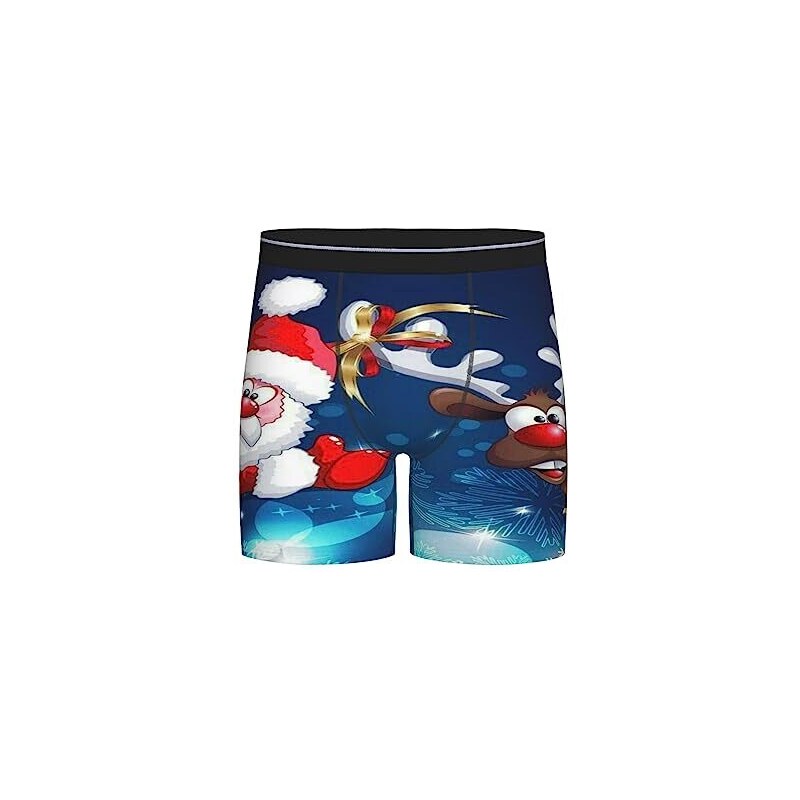 Boxer da uomo, sexy, stile retrò, con custodia per il pene, in cotone, per lo sport, morbidi e traspiranti, beige., M