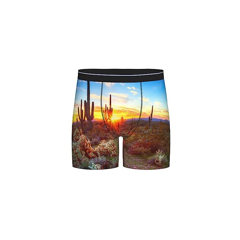Boxer Uomo Gamba Lunga Sportivi - Confezione Da 3 - Traspiranti Con Tasca Ergonomica - Taglie S-3XL