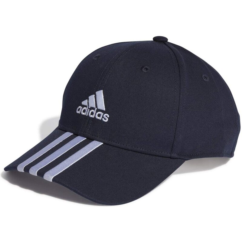 Cappellino da baseball blu adidas 3-stripes Cotton Twill