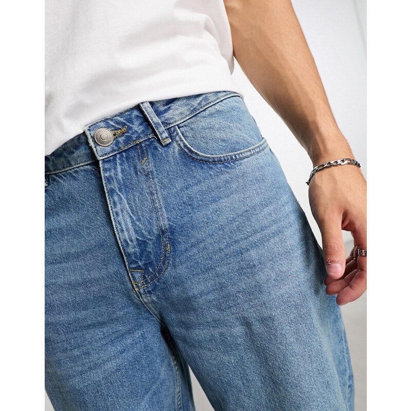 New Look - Jeans ampi blu medio