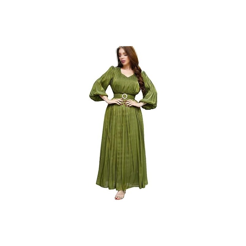 MODSGUE Abaya - Cappotto Da Bagno Da Uomo Musulmano, Caftano Arabo Elegante Stile Retro Da Notte Nero Xl 124365635