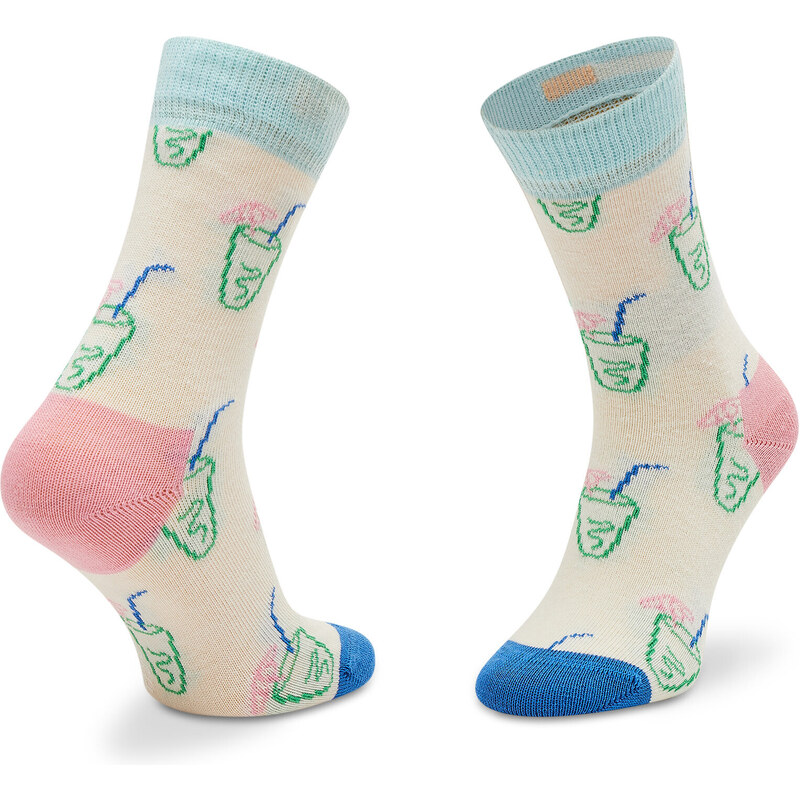 Set di 3 paia di calzini lunghi da bambini Happy Socks