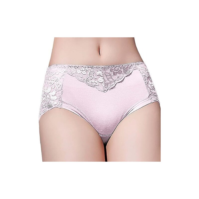 Intimo Donna Confortevole Mutandine Donna GNEPH In Cotone Con Pizzo - Slip Hipster Comodi E Traspiranti Slip Hipster Con Pizzo - Foto 12