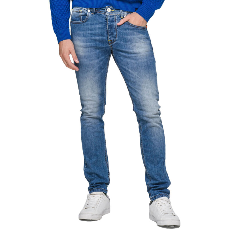 Nuovi Jeans da uomo blu AM Jeans blu lavati di mar... – Grandado Nuovi Jeans da uomo blu AM Jeans blu lavati di mar... – Grandado
