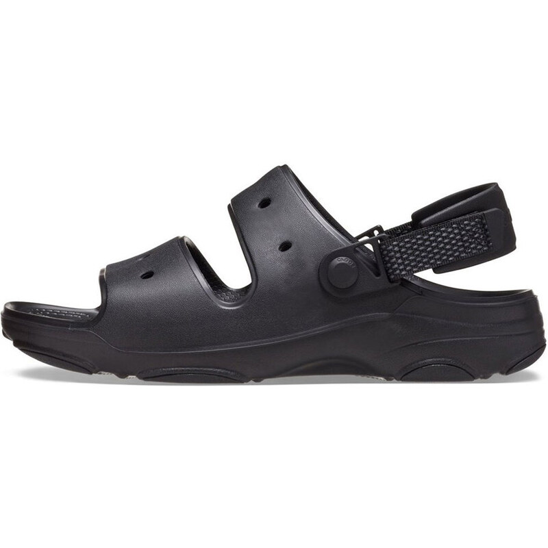 SANDALO DA UOMO IN MICROFIBRA ELASTICA Nero - Fly Flot Estate - Classic