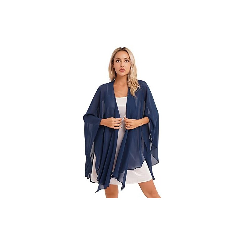 Scialle Coprispalle Chiffon Donna BEAUTELICATE - Elegante Stola Per Matrimoni E Cerimonie | 26 Colori