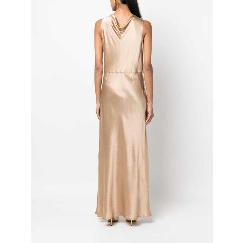 Floerns Abito Lungo Maxi Floreale Drappeggiato, Incrociato Con Schiena Scoperta, Estate