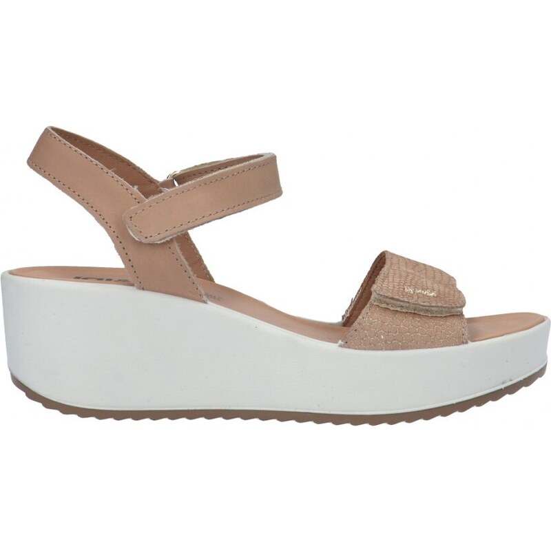 IGI & CO Candy - Sandali in Pelle con zeppa bianco Sandali Zeppa Donna