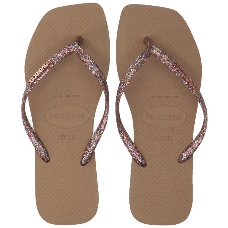 Havaianas TOP METALLIC Rosa / Oro - Consegna gratuita