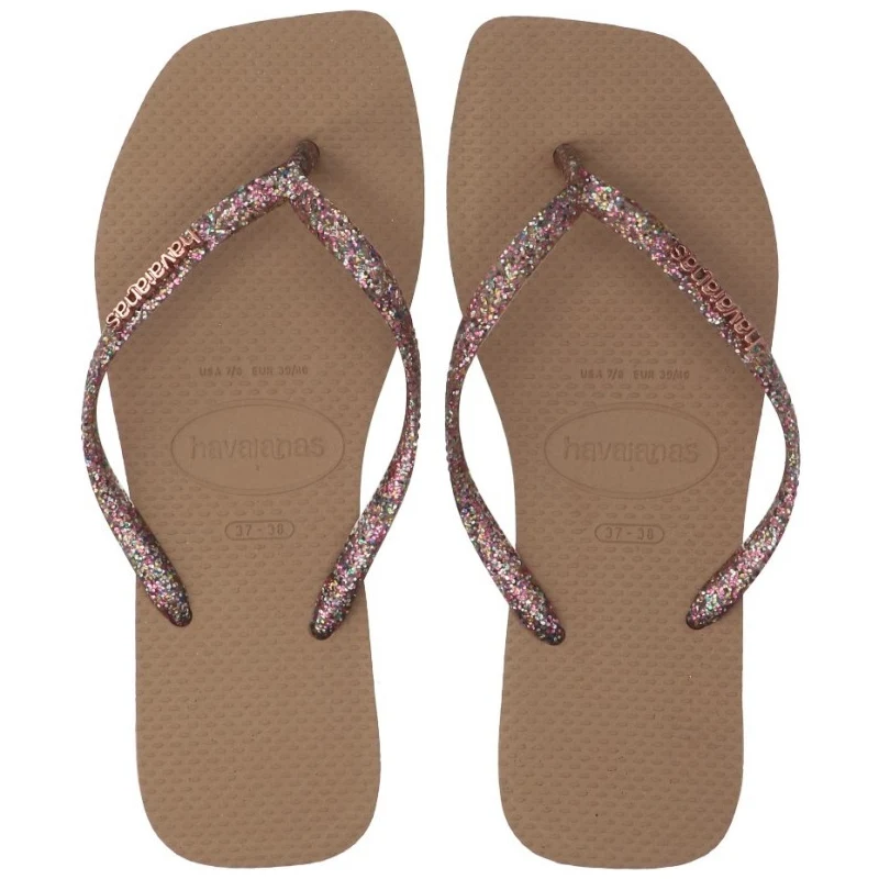 Top Tiras,Havaianas. oro rosa.infradito suola morbida,in gomma