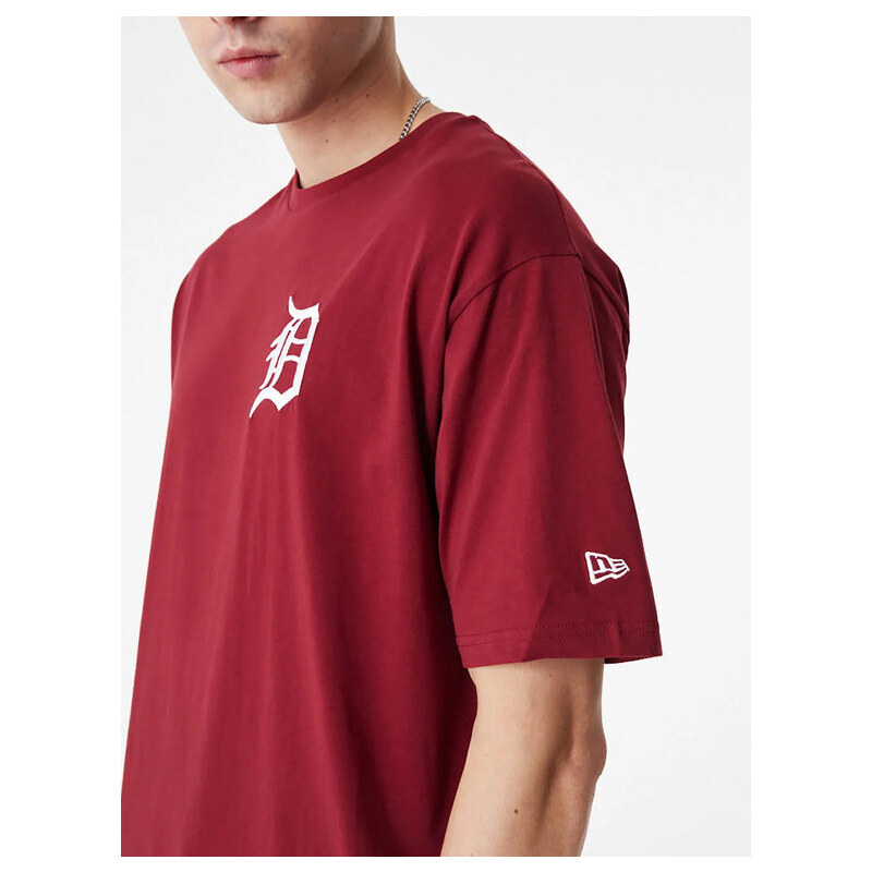 New Era T-shirt Unisex Manica Corta Rosso Taglia L