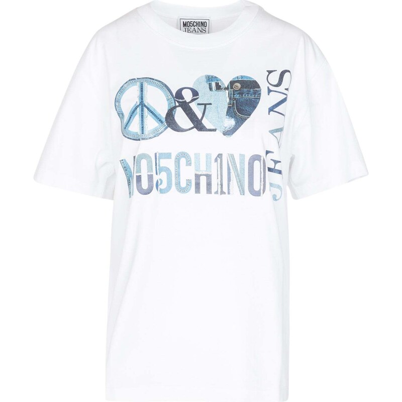 MO5CH1NO JEANS - Moschino - T-shirt - 420334 - Bianco