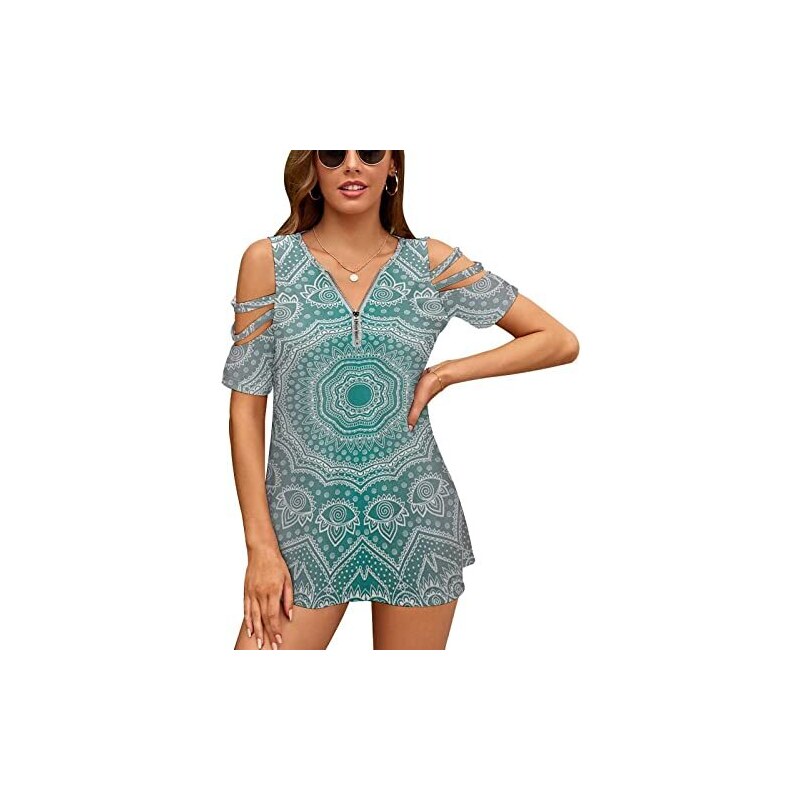 DESIGN - Vestito Midi Con Spalle Scoperte E Cut-out Con Taglio Asimmetrico Rosa