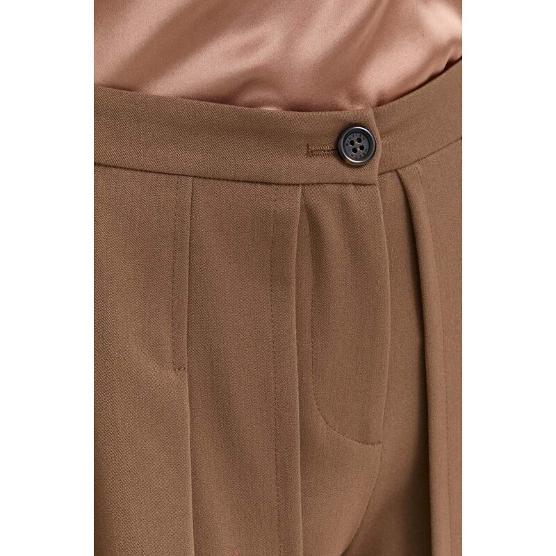 Silvian Heach pantaloni colore marrone