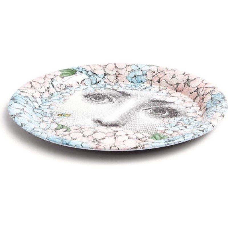 LOVENSPIRE Vassoio In Legno Dipinto A Mano - Piatto Decorativo Indiano Con Manici, 25,4x12,7x3,8 Cm - Per Snack, Tè, Colazione A Letto - Idea Regalo