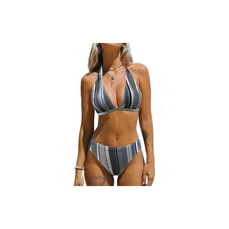 Costume Bikini Donna Due Pezzi Push Up - Stile Brasiliano, Imbottito, Vita Alta - Tezenis Estivo 2024 - Foto 9