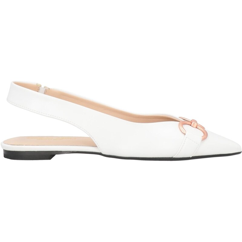 CHATTAWAK Ambre, Ballerines Bout fermé Femme, Beige (Taupe), 37 EU