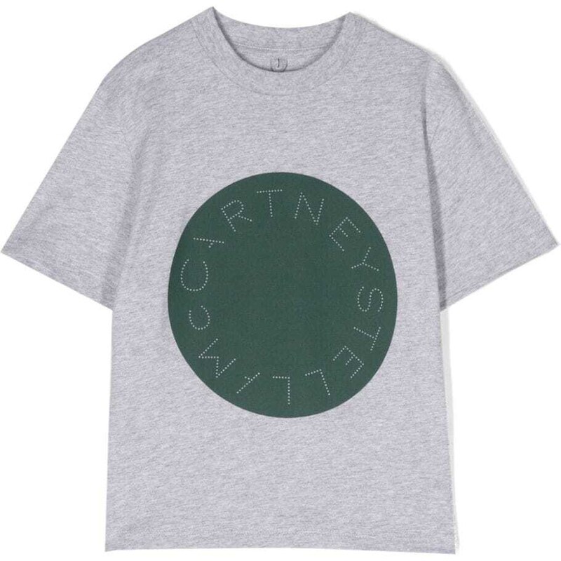 Stella McCartney Kids T-shirt con stampa - Grigio